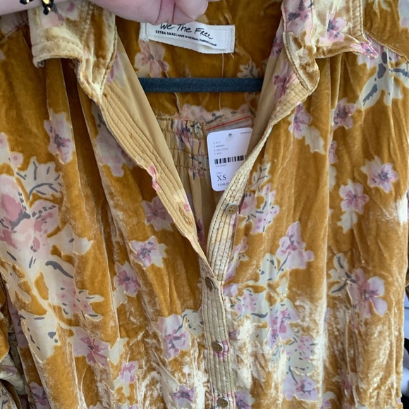 LAST ONE☝️ Free People Sorrento velvetburnout maxi - Picture 3 of 15